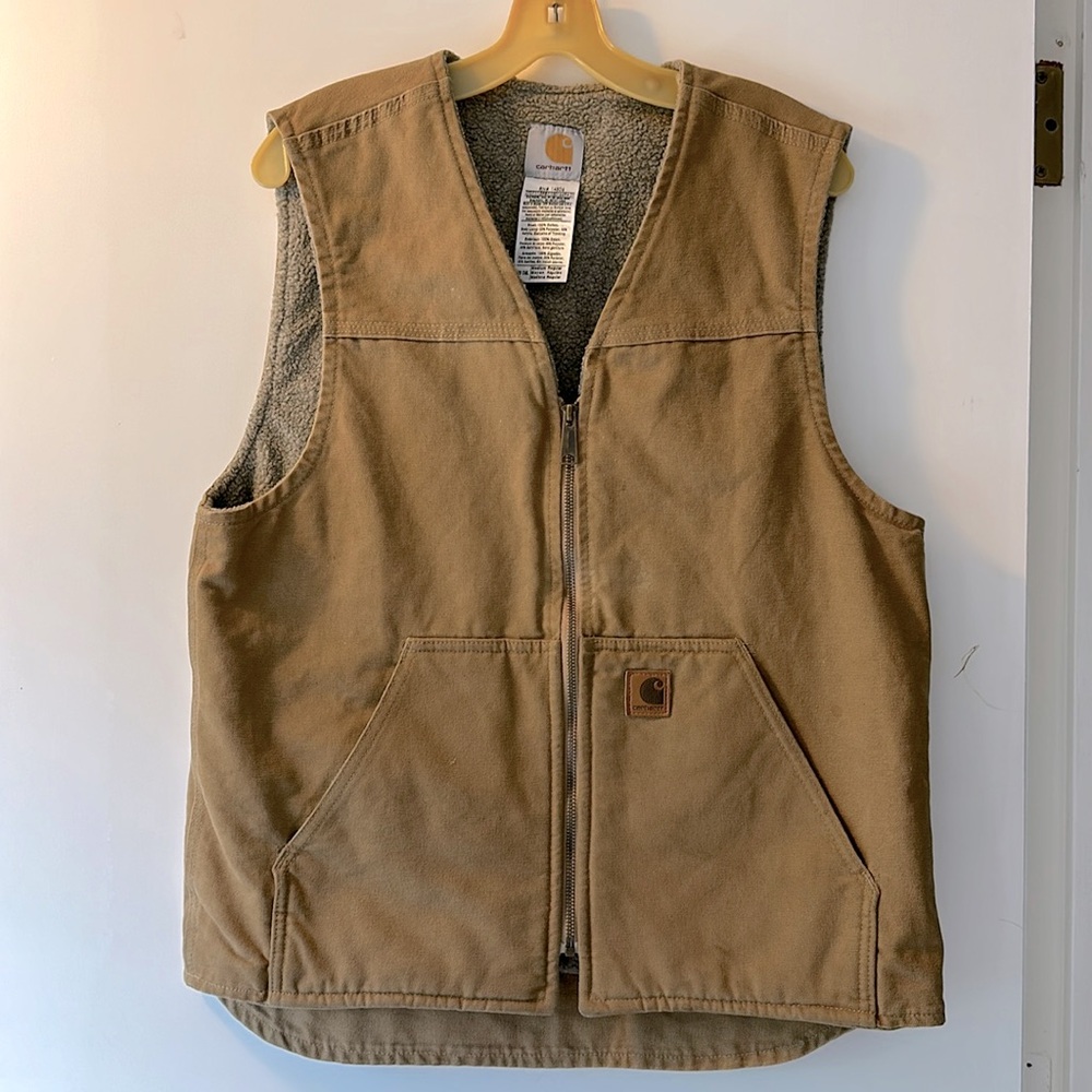 Vintage Carhartt Heavyweight Fleece-Lined Vest